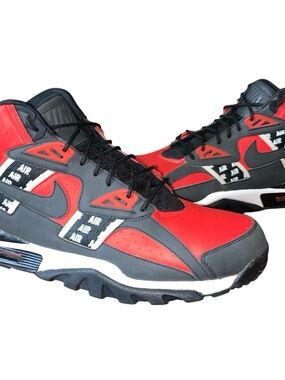 Nike Air Trainer SC High SOA Speed Red Men's Sneakers Size 11 Used AQ5098-600